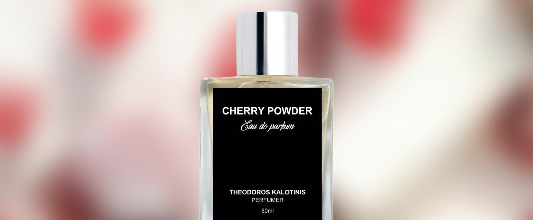 A Powdery, Fruity Fragrance Experience: The New Cherry Powder Eau de Parfum by Theodoros Kalotinis