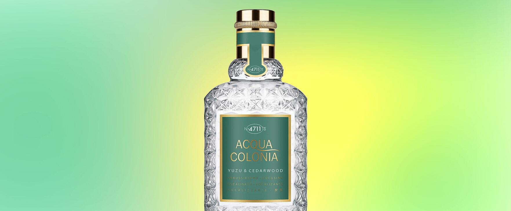 For Focus and Clarity: The New "Yuzu & Cedarwood" Eau de Cologne From 4711