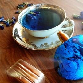 Blauer Tee..